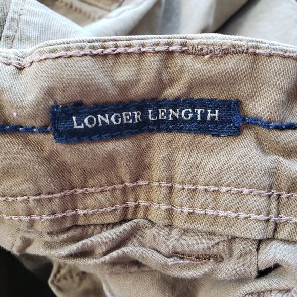 American Eagle Mens Cargo Shorts Size 30 Next Level Flex Longer Length Tan Brown - Picture 9 of 10